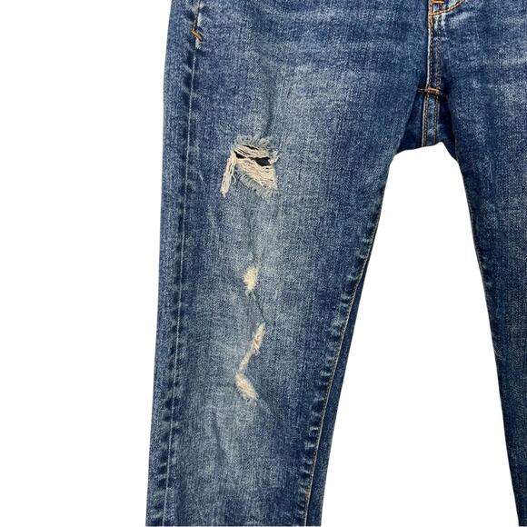 Anthropologie Pilcro Slim Straight Blue Jeans 28 - Picture 6 of 12